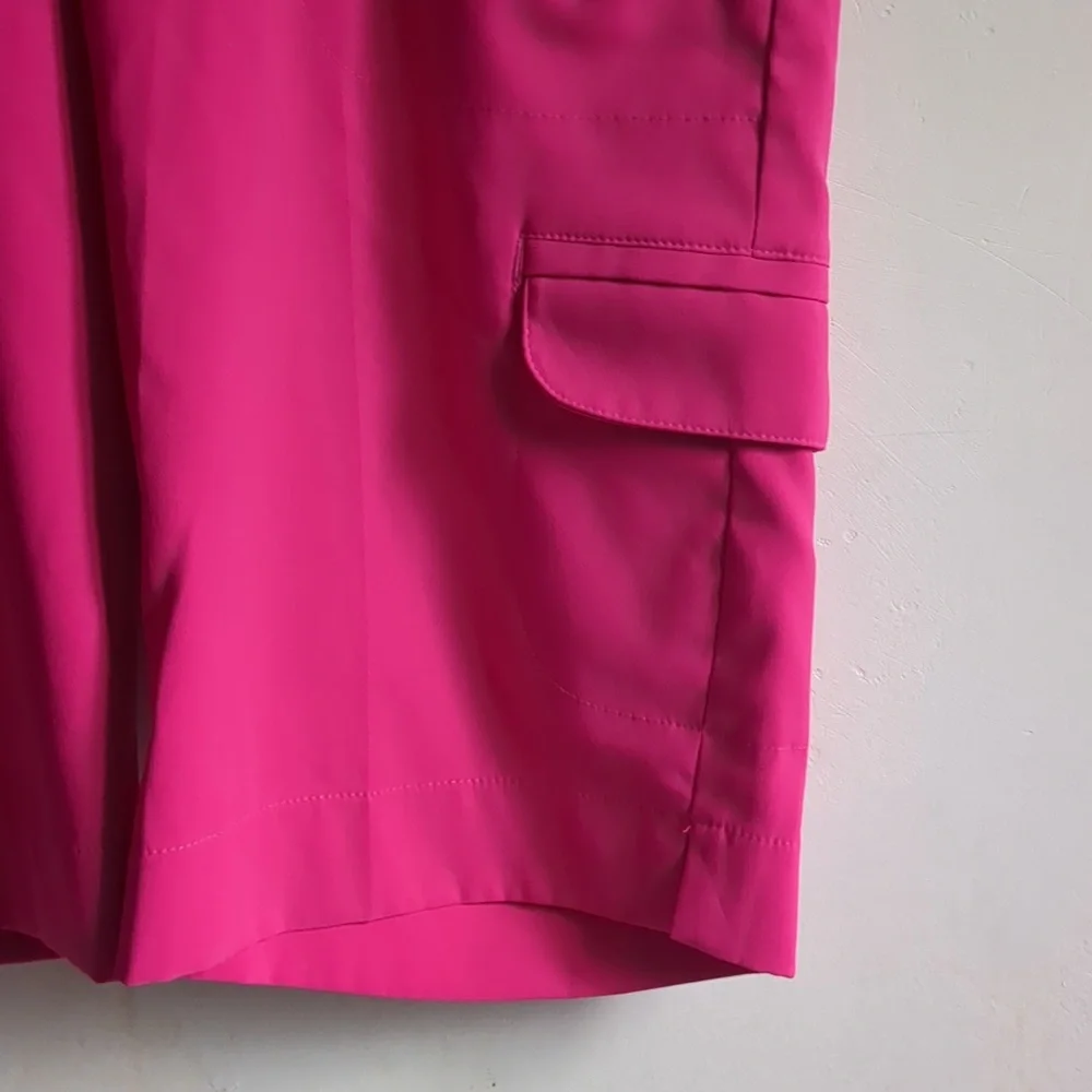 Nike Shorts Golf Hot Pink Fushia Bermuda 8 - Picture 5 of 12